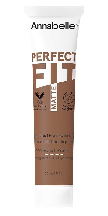 Annabelle Perfect Fit Foundation, Chestnut, 1 Ounce-Velvo Beauty