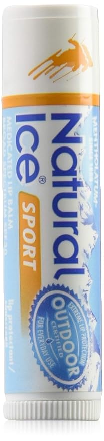 Natural Ice Mentholatum Sport Medicated Lip Protectant With Spf 30 Sunscreen, 0.15 Ounce-Velvo Beauty