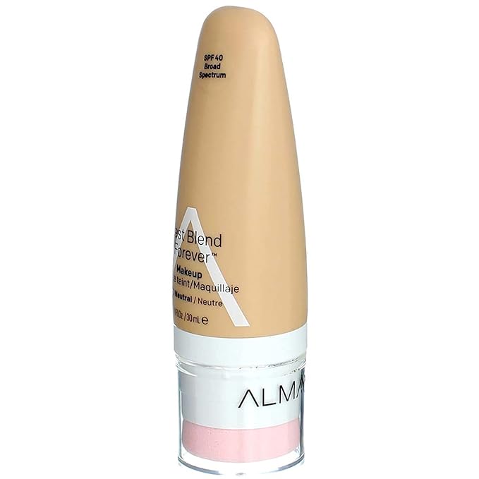 Almay Best Blend Forever Foundation, Neutral, 1 fl. oz., SPF 40 Broad Spectrum-Velvo Beauty