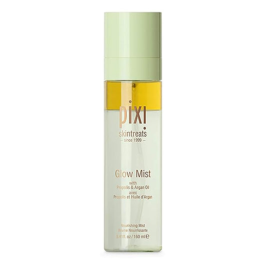 Pixi Beauty Glow Mist | All-Over Mist For Luminous Complexion | Set & Refresh Makeup | Hydrate Skin With 21 Natural Oils, 160ml-Velvo Beauty