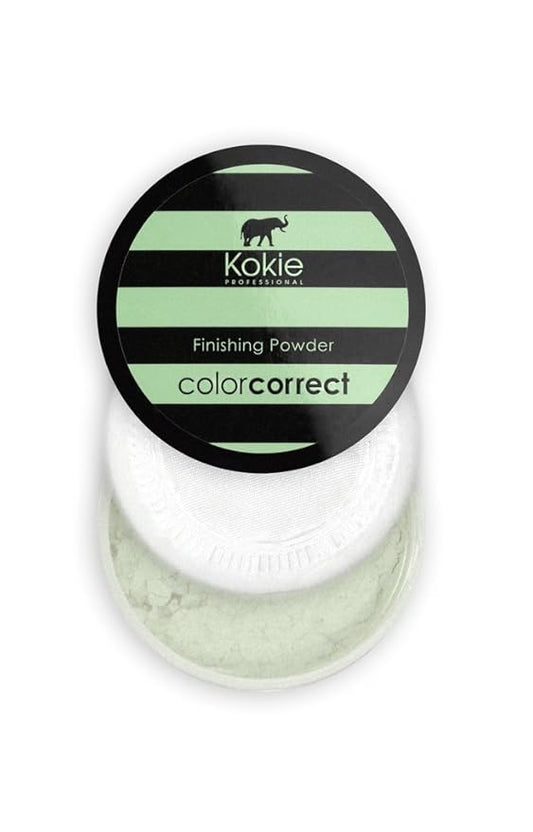 Kokie Cosmetics Setting Powders, Green - Redness Correction, 0.18 Ounce-Velvo Beauty