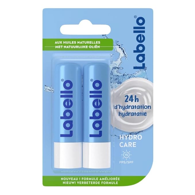 Labello Hydro Care Double Pack - 2 x 4.8 g-Velvo Beauty
