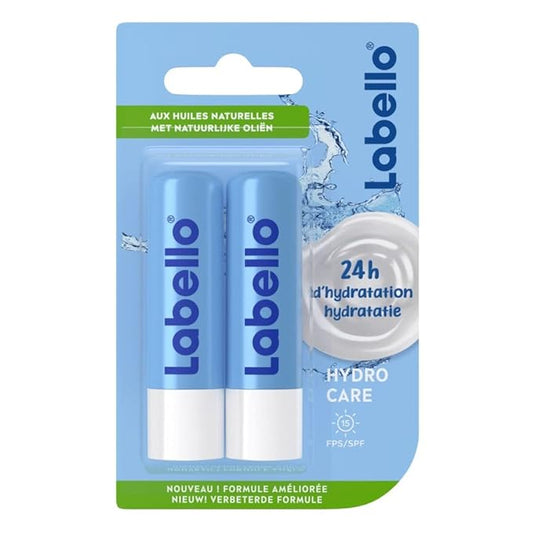Labello Hydro Care Double Pack - 2 x 4.8 g-Velvo Beauty