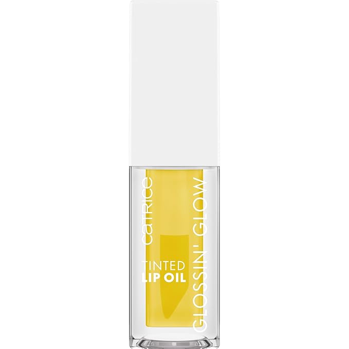 Catrice | Glossin’ Glow Tinted Lip Oil | High Shine, Moisturizing Lip Stain | With Cherry & Pomegranate Oil | Vegan, Gluten Free & Cruelty Free (50 | Spill The Tea)-Velvo Beauty