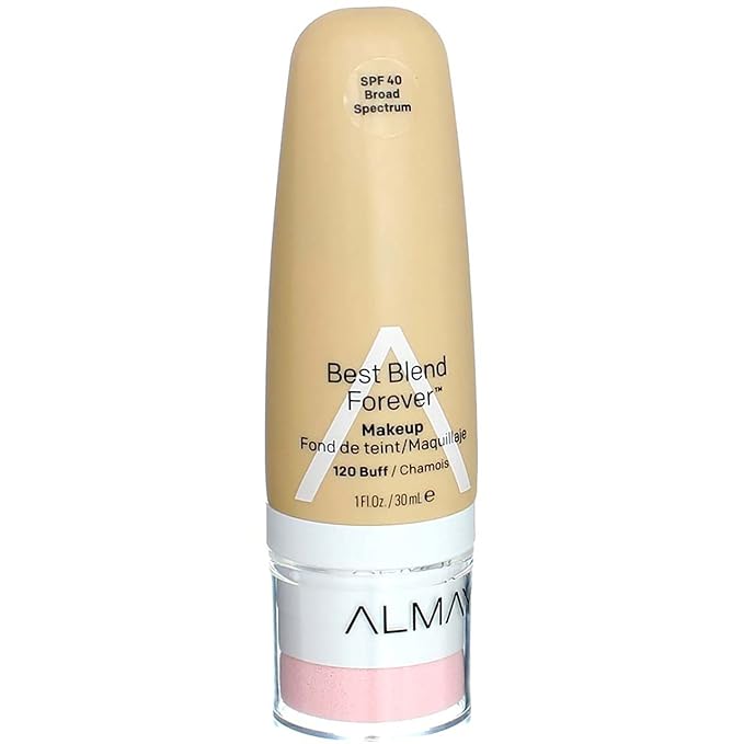 Almay Best Blend Forever Foundation, Buff, 1 fl. oz., SPF 40 Broad Spectrum-Velvo Beauty