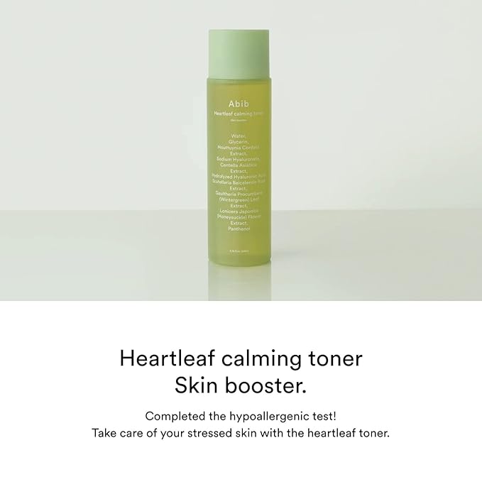Abib Calming 2 Step Set with Cleanser I Heartleaf Calming Trio, All in One, Soothing Acne, Pimple, Mild Acidic for Senstive Skin, Irritated Skin-Velvo Beauty