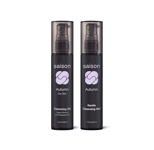 Saison® Autumn Cleansing Duo Gift Set | Organic, Natural, Vegan & Cruelty Free Beauty-Velvo Beauty