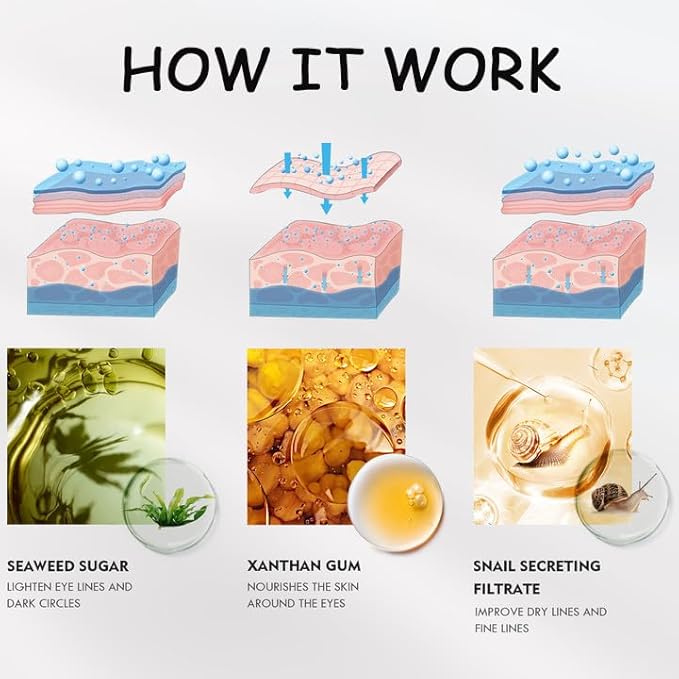 Eye Gel Patch（30 Pairs）Under Eye Patches Mask Essence Extract Under Eye Gel Pads to Reduce Puffy eyes, Dark Circles and Wrinkles (Gold)-Velvo Beauty