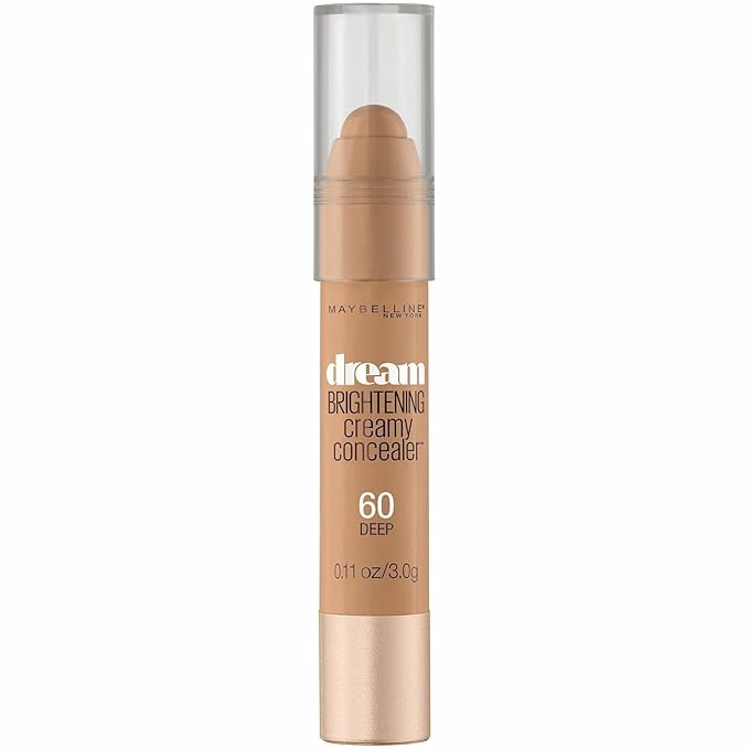 Maybelline New York Dream Brightening Creamy Concealer, Deep, 0.11 oz.-Velvo Beauty