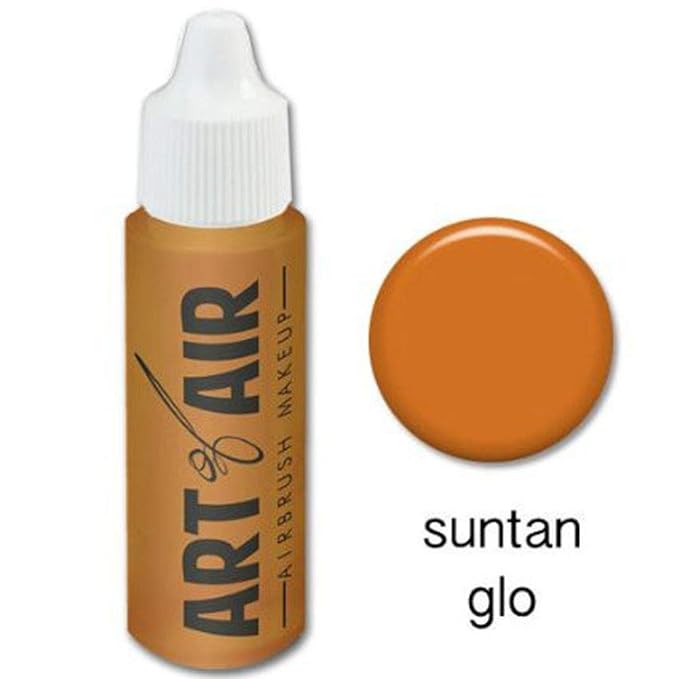 Airbrush Makeup - Foundation 1/2oz Bottle Choose Color (Suntan Glo)-Velvo Beauty