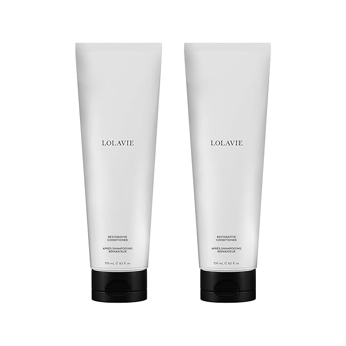LolaVie Restorative Conditioner - 8.5 oz, 2 Pack - Hydrates, Strengthens & Fights Frizz for 12x Softer, Smoother Hair - Color Safe - All Hair Types-Velvo Beauty