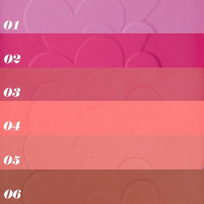 Single Warm Orange Matte Cream to Powder Blush Makeup Palette, Cheeks Face Blushes for Older Women, Natural Monochrome Blushes Makeup Palette, Paleta de rubores 05(0.35 Oz)-Velvo Beauty