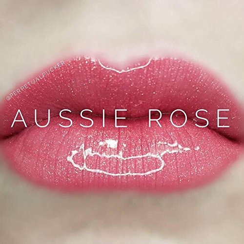 LipSense Trio (Aussie Rose) Lip Color, Glossy Gloss and Ooops Remover Set-Velvo Beauty