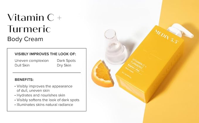 MEDIX 5.5 Vitamin C Cream Face Lotion & Body Lotion Moisturizer | Anti Aging Skin Care Firming & Brightening Cream Diminishes The Look Of Uneven Skin Tone, Age Spots, & Sun Damaged Dry Skin, 15 Fl Oz-Velvo Beauty