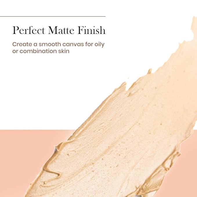 SheaMoisture Mattifying Primer - Matte Face Primer Hydrates and Balances Skin - Made with Organic Shea Butter, Tea Tree and Kaolin Clay (Good for oily, acne prone or sensitive skin) 1 Pack (1.7oz)-Velvo Beauty