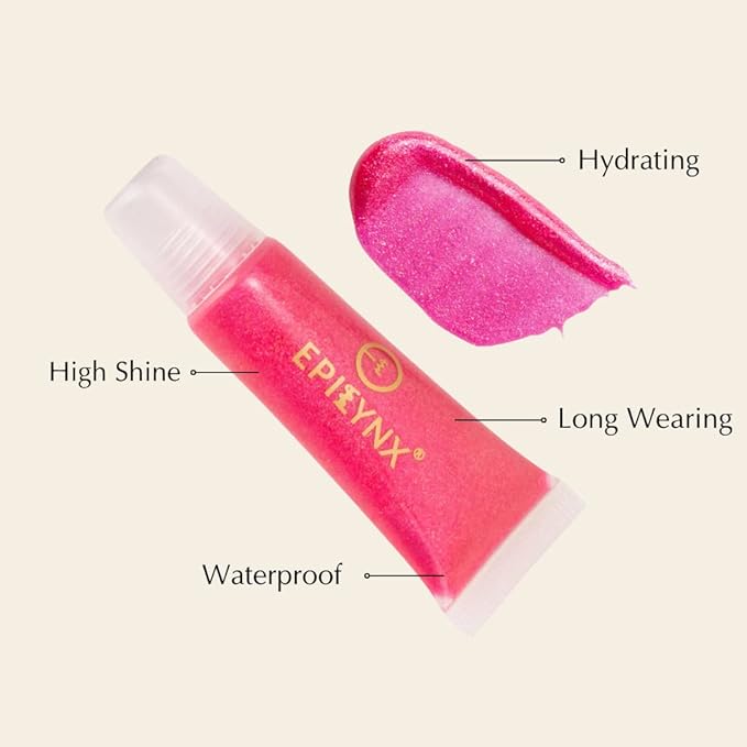 Fun Colors Vegan Lip Balm - Lightweight, Moisturizing Formula for Hydration and Long Lasting Wear - Allergen Free for Sensitive Skin - Pink Unicorn EpiLynx by Dr. Liia-Velvo Beauty
