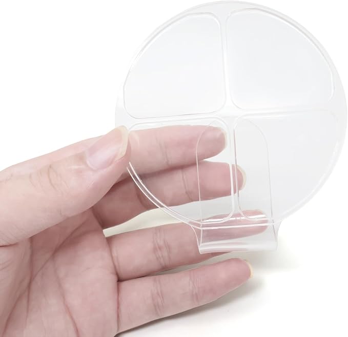 yueton 2PCS Acrylic Makeup Mixing Tray Makeup Palette Spatula Eyeshadow Makeup Hand Palette Nail Art Transparent Palette Hand Makeup Mixing Palette Cosmetic Foundation Dish for Makeup Foundation-Velvo Beauty