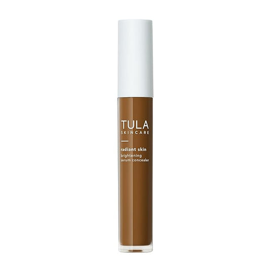 TULA Skin Care Radiant Skin Brightening Serum Concealer - Conceals Dark Circles & Discoloration, Longwearing & Crease-Resistant, Brightens the Appearance of Skin Over Time, Shade 175, 0.18 fl oz.-Velvo Beauty