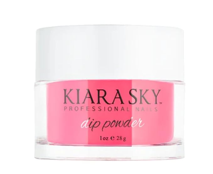 Kiara Sky Long Lasting Nail Dip Powder Pink Tones 1 oz, Pixie Pink-Velvo Beauty