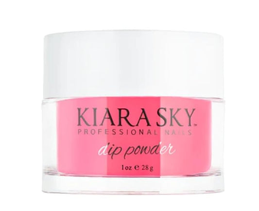 Kiara Sky Long Lasting Nail Dip Powder Pink Tones 1 oz, Pixie Pink-Velvo Beauty
