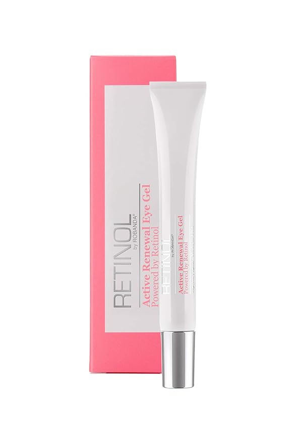 Retinol Active Renewal Eye Gel│ Under Eye Treatment For Dark Circles and Puffiness │ For All Skin Types-Velvo Beauty