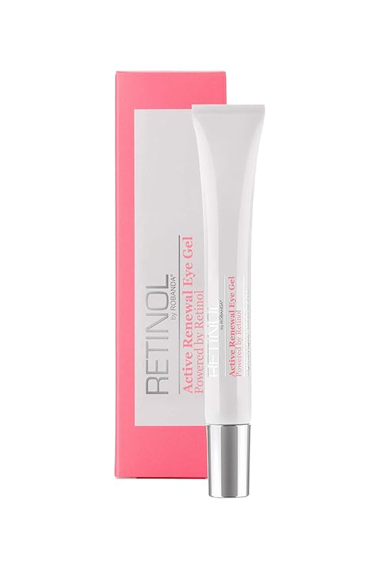 Retinol Active Renewal Eye Gel│ Under Eye Treatment For Dark Circles and Puffiness │ For All Skin Types-Velvo Beauty