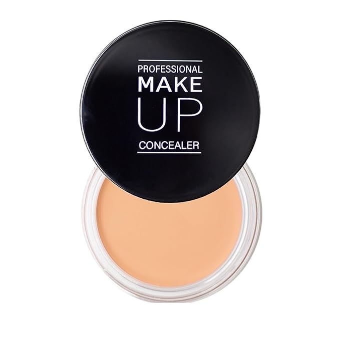7 Color Solid Concealer Full Coverage Correcting Cream Concealer Waterproof Long-lasting Under Eye Concealer for Dark Circles Color Corrector Pro Concealer (Color 05)-Velvo Beauty