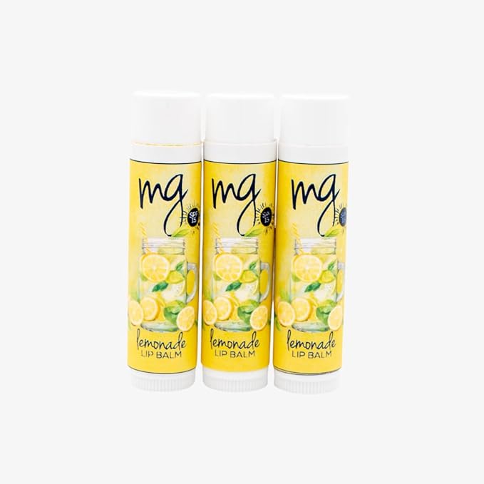 Mad Gab's MG Signature Lemonade Balms with SPF 15 (Pack of 3)-Velvo Beauty