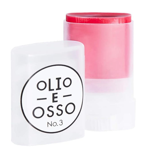 Olio E Osso - Natural Lip + Cheek Balm | Natural, Non-Toxic, Clean Beauty (No. 3 Crimson, 0.35 oz | 10 g)-Velvo Beauty