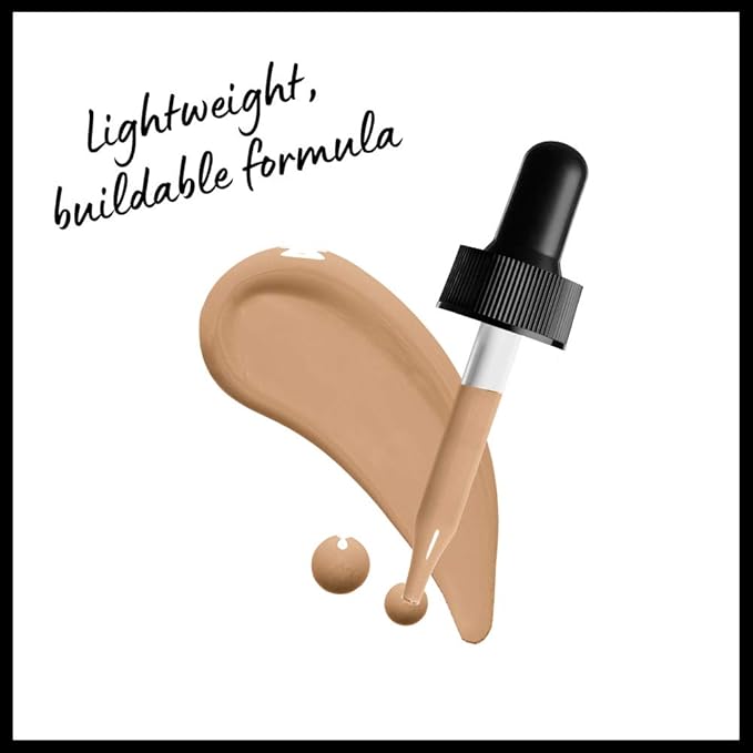 NYX PROFESSIONAL MAKEUP Total Control Pro Drop Foundation, Skin-True Buildable Coverage - Buff-Velvo Beauty