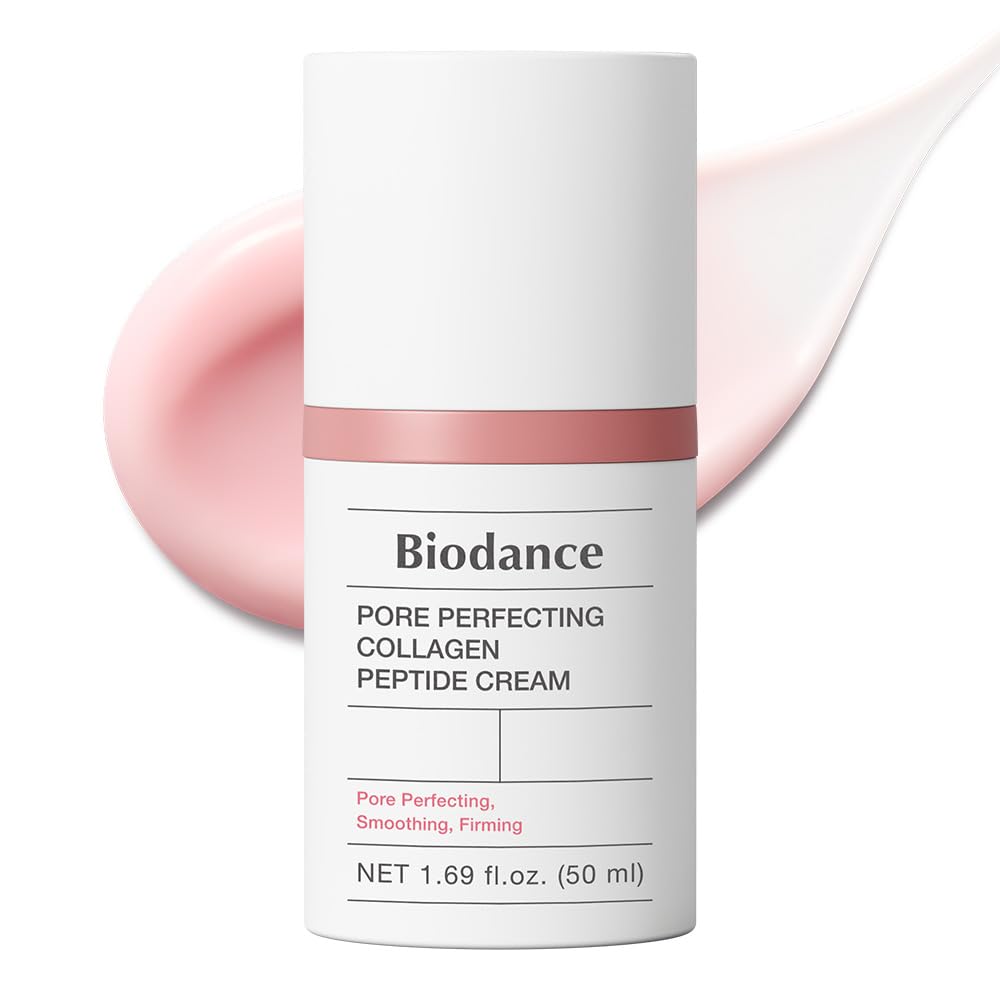 BIODANCE Pore Perfecting Collagen Peptide Cream, Hydrating, Plumping, Pore Care, Firming Facial Moisturizer, Korean Skincare | 1.69 fl.oz, 50ml-Velvo Beauty