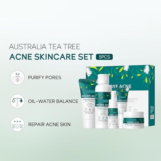 Vitamin C 5-Piece Skincare Set with Cleanser, Toner, Serum, Eye Cream and Face Cream for Skin Brightening skin care set skincare gift set skin care set for Unisex Adult (skincare kit)-Velvo Beauty