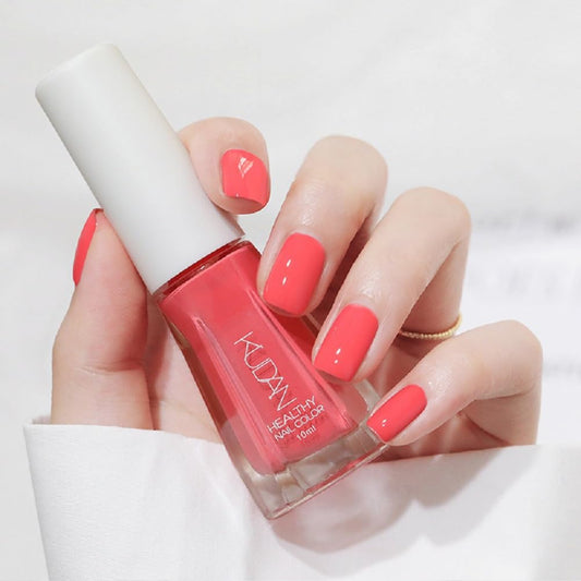 Nail Polish set - Nail Lacquer Quick Dry, Full Size, Vibrant, Colorful, Trendy, Glitter, Glossy, Metallic, Matte Nail Art Nail Shades (N16 Bright red, 52g)-Velvo Beauty