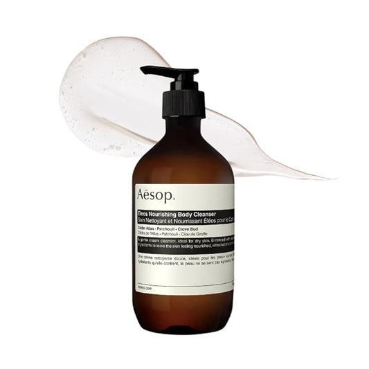 Aesop Eleos Nourishing Body Cleanser | Hydrating Ingredients For Refreshed, Soft Skin | Enriched With Emollients, Humectants, Purifying Botanicals | 500mL / 16.9oz-Velvo Beauty