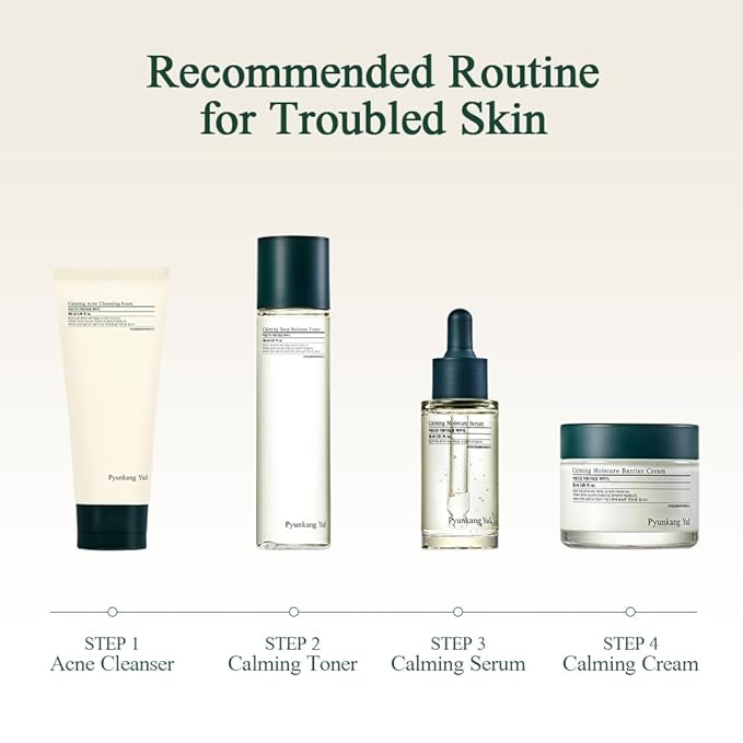 Pyunkang Yul PKY Calming Moisture Barrier Cream Instantly Soothes Sensitive Skin, Hyaluronic Acid & Ceramide for Hydration, Vegan, Korean Skincare (3.38 Fl. Oz, 100ml)-Velvo Beauty