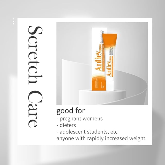 [Antley] Stretch Care Cream | Antley Ointment Gel-type | Medical Device Effective for Pregnant Dieters Adolescents (Gel Type), White-Velvo Beauty