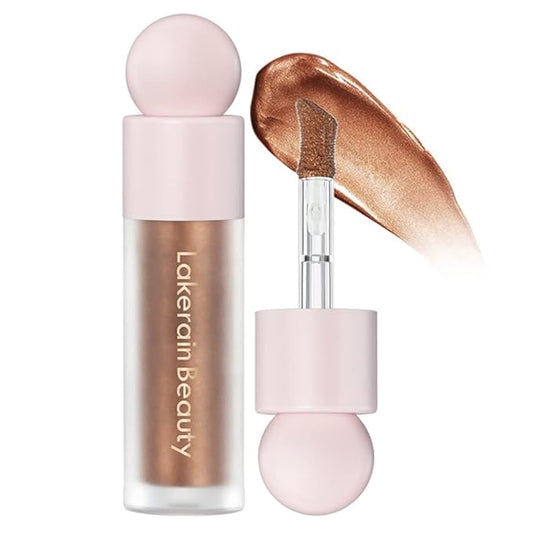 GECOMO Liquid Contour Beauty Wand Face Highlighter Bronzer Makeup Stick, Dewy Finish, Moisturizing Silky Smooth Texture 0.25 Oz/ 7.5ml - 04 CANDLELICHT-Velvo Beauty