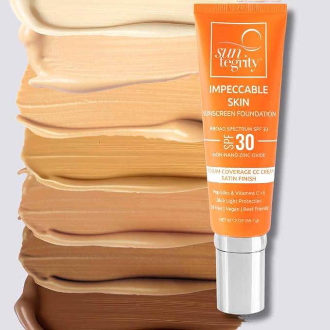 Suntegrity Impeccable Skin - Tinted Sunscreen, Broad Spectrum SPF 30 (Mocha)-Velvo Beauty