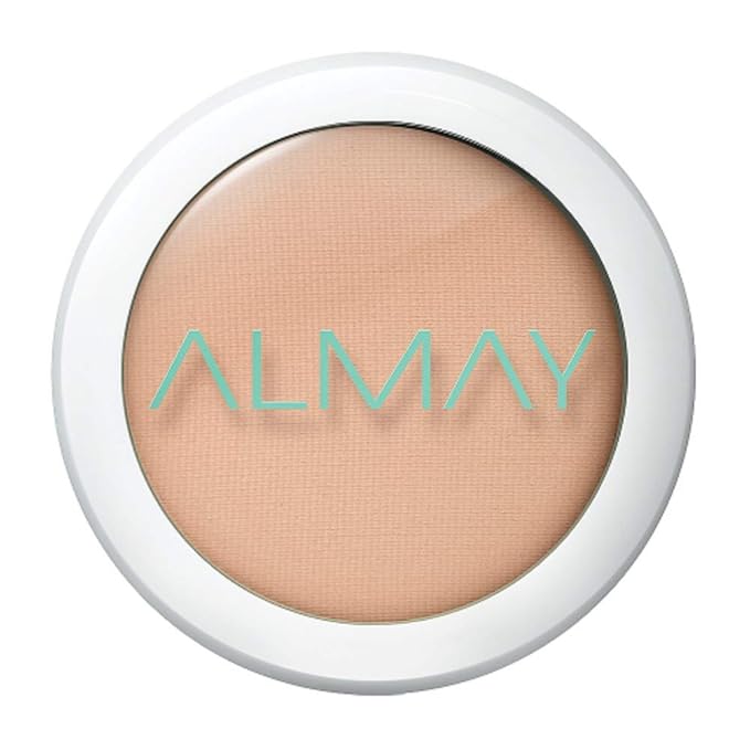 Almay Clear Complexion Pressed Powder, Hypoallergenic, Cruelty Free, Oil Free, -Fragrance Free, Dermatologist Tested-Velvo Beauty