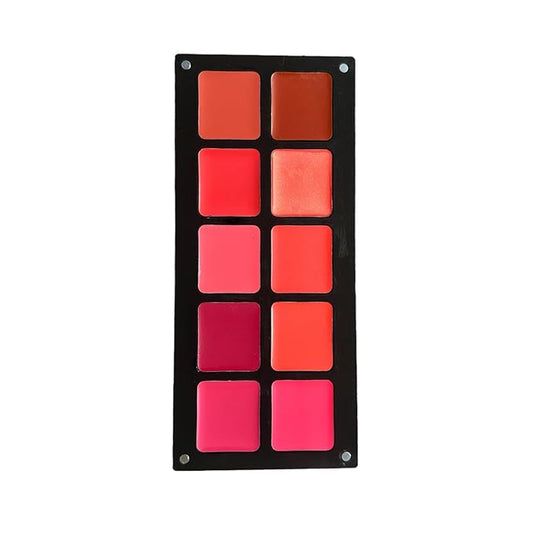 Cheeks & Lip Palette | Lipstick and Blush | Cream Formula | Reusable Magnetic Case | For All Skin Types-Velvo Beauty