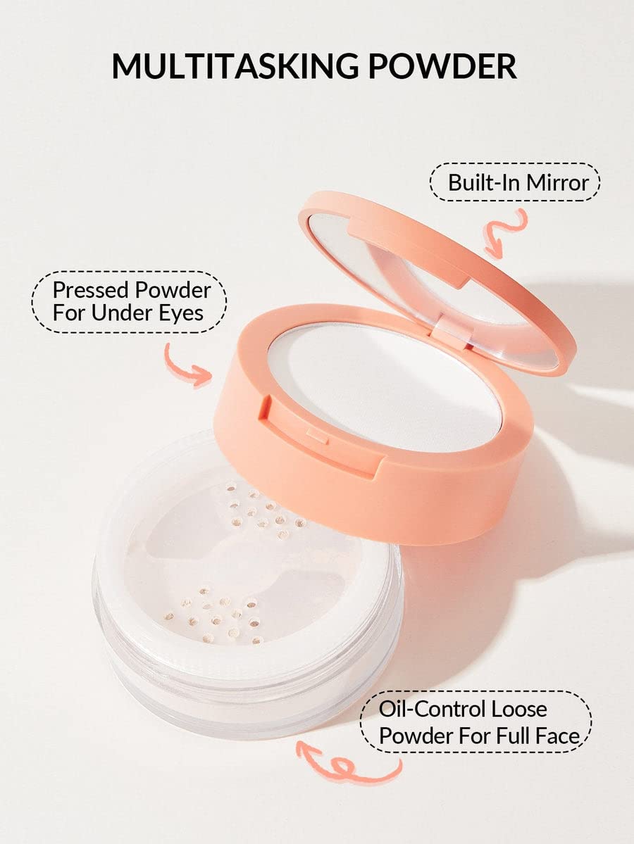 SHEGLAM Insta-Ready Face Powder Loose Under Eye Setting Powder - Translucent-Velvo Beauty