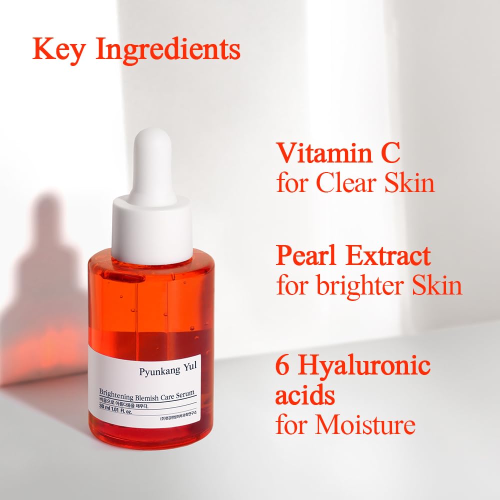 Pyunkang Yul PKY Radiance Vita Serum, 1 Fluid Ounce – Hydrating Serum for Dry Skin with Hyaluronic Acid, Niacinamide, Panthenol, Pearl Extract, 24-Hour Moisturizing and Elasticity Care, EWG Green-Velvo Beauty