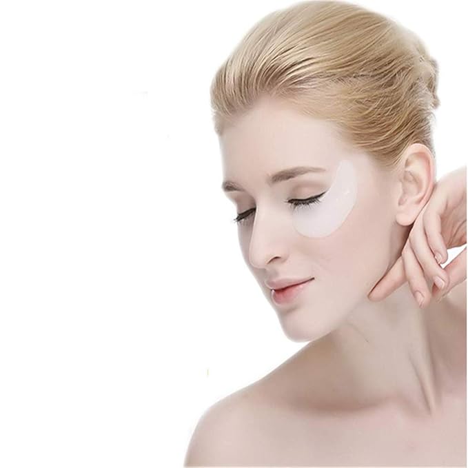 Under Eye Patches - 30 Pairs Collagen Eye Mask Eye Patches for Puffy Eyes and Dark Circles, Anti Aging Moisturizing Gel Eye Pads Under Eye Mask, Milk White-Velvo Beauty