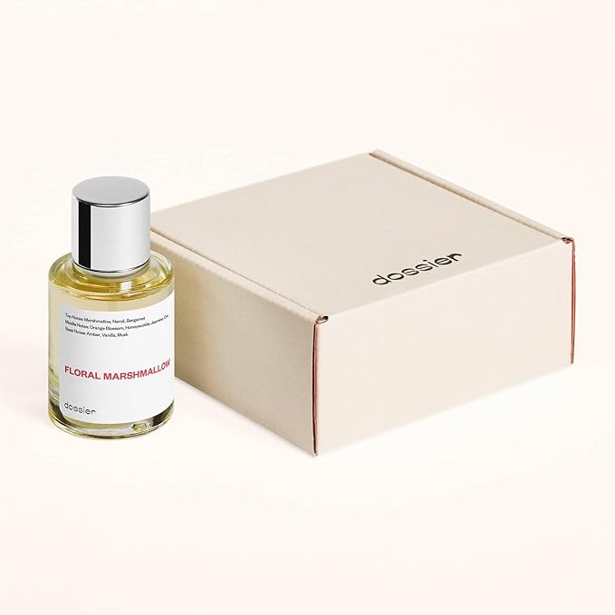 Dossier - Eau de Parfum - Floral Marshmallow - Inspired by By Kilian's Love,Don't Be Shy - Perfume Luxury - Pure Infused - Paraben-Free - Vegan - Feminine - For Women -Fragrance 3.4 oz (Spray 100ml)-Velvo Beauty