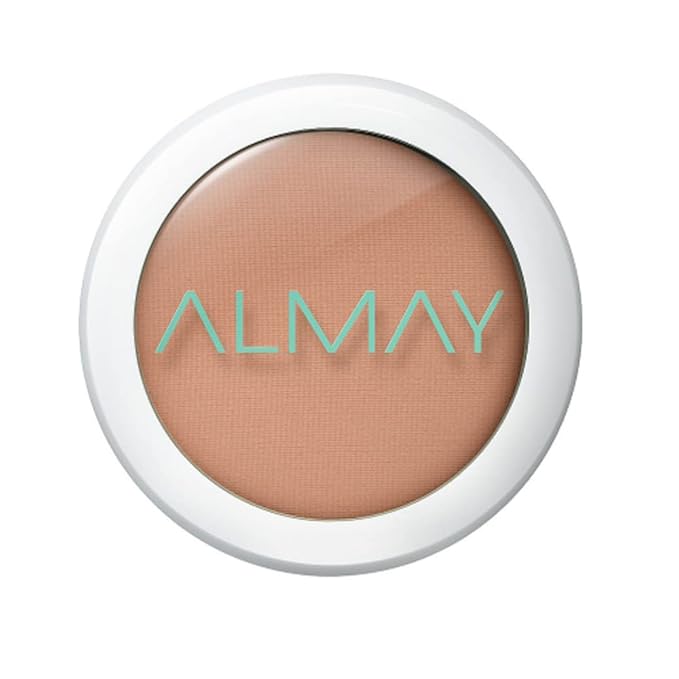 Almay Clear Complexion Pressed Powder, Hypoallergenic, Cruelty Free, Oil Free-Fragrance Free, Dermatologist Tested, 0.28 Ounce-Velvo Beauty