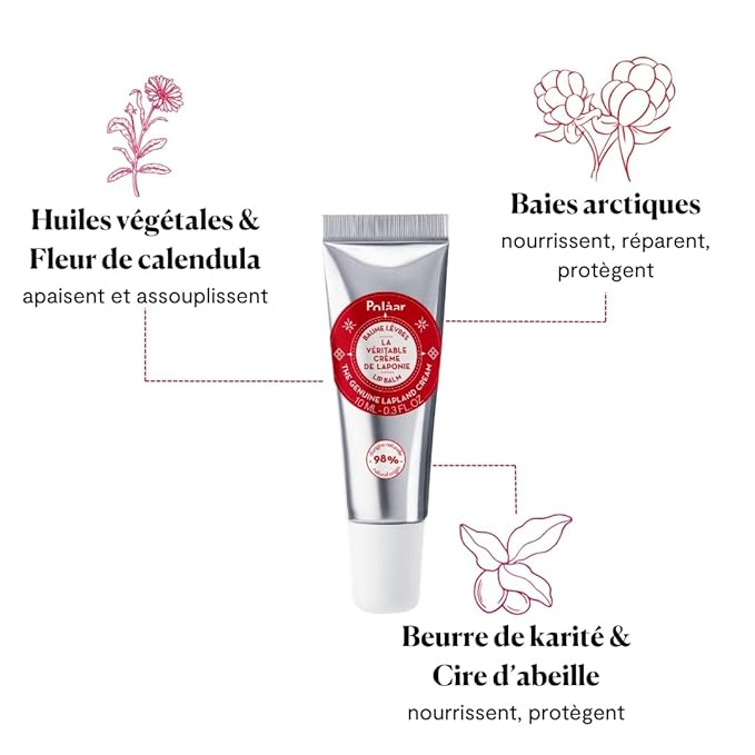 Polåar - Enchanting Lapland Cracker - Lip Balm and Hand Cream - Nourishes, repairs, protects - Cruelty Free, Made in France - 2 pcs-Velvo Beauty