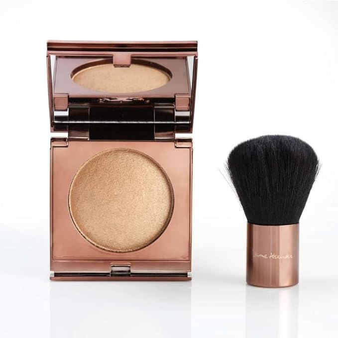 Jerome Alexander Magic Minerals Baked Bronzer - Self-Adjusting Matte Powder for a Natural Sun-Kissed Glow & Lightweight Feel-Velvo Beauty