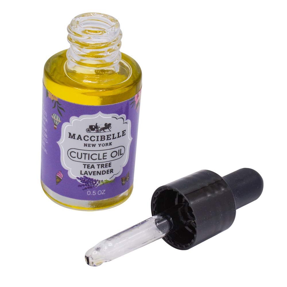 Maccibelle Cuticle Oil 0.5 oz - Heals Dry Cracked Cuticles (Lavender, 0.5 Fl Oz (Pack of 1))-Velvo Beauty