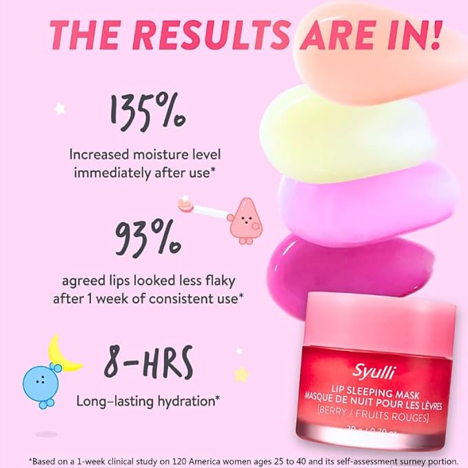 Sleeping Lip Mask,Organic Vitamin C Lip Sleeping Mask Hydrate & Repair Sleeping Lip Balm, Nourish Overnight Lip Care Treatment Lip Line & Color Improve,Crack & Dry Sleeping Lip Mask For Women & Men-Velvo Beauty