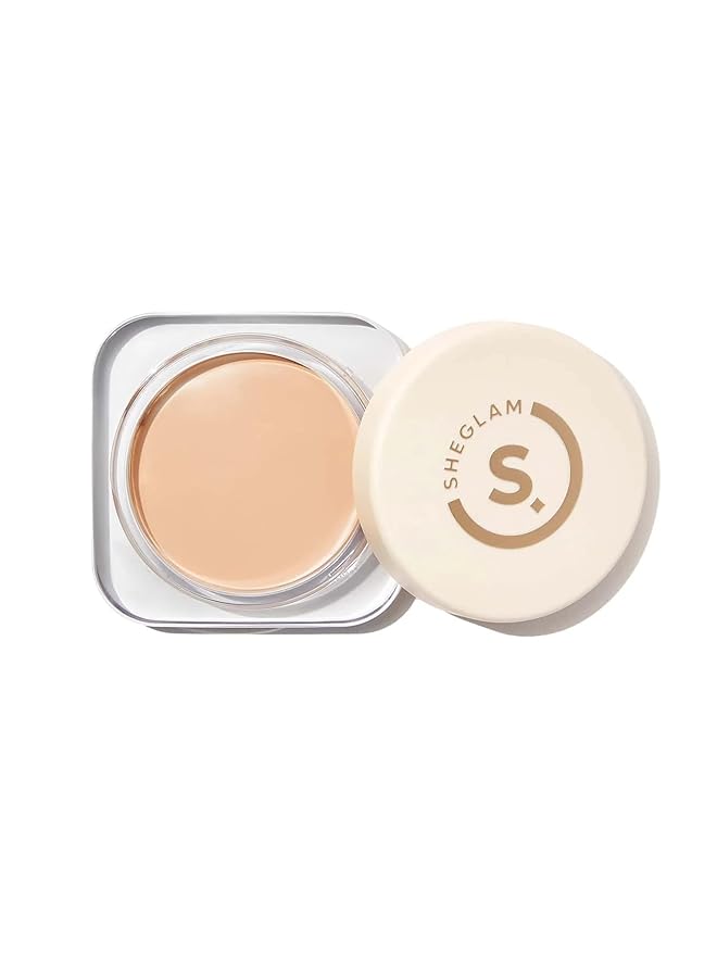 SHEGLAM Hydrating Cream Full Coverage Foundation Balm Long Lasting Concealer Face Foundation for Dry Skin - Fair-Velvo Beauty